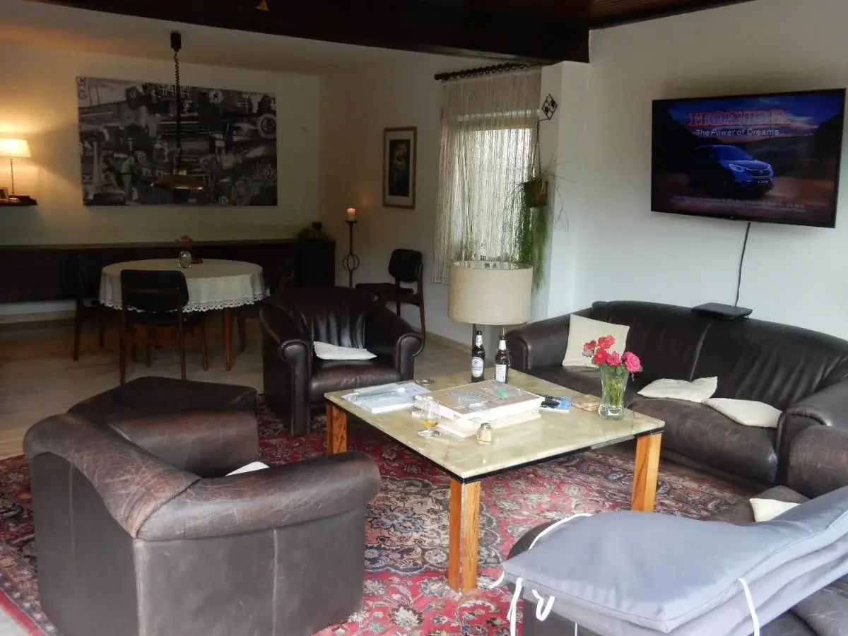 Living area of the Düsseldorf guesthouse